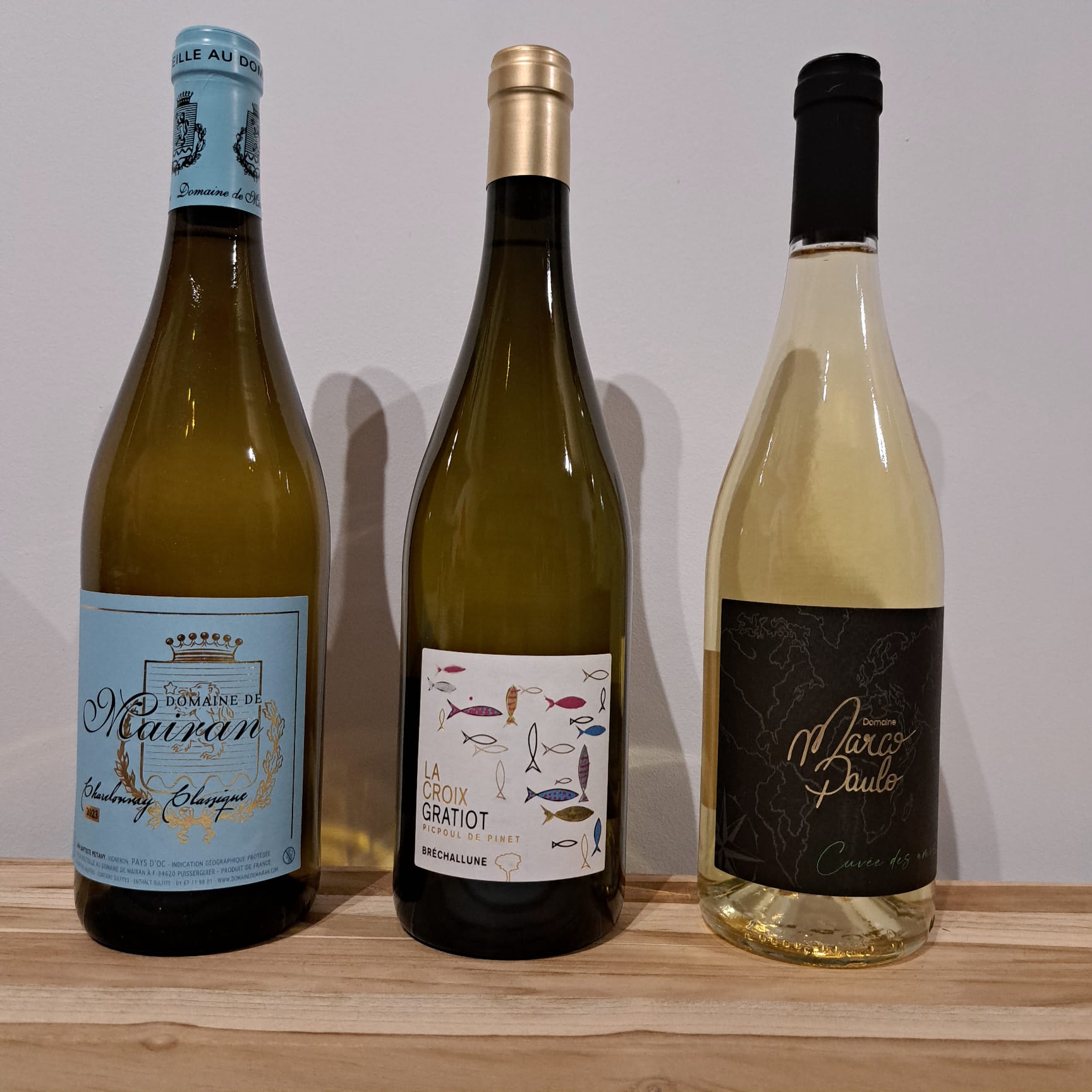 Pack de Vins Blanc - Coquillages et Crustacés - H et P Marchands de Vins